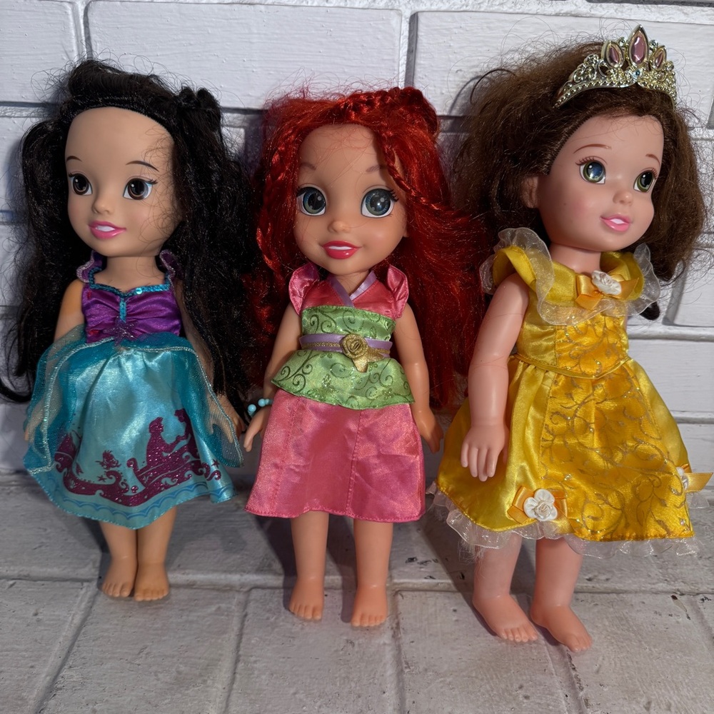 DISNEY PRINCESSES Dolls Bundle